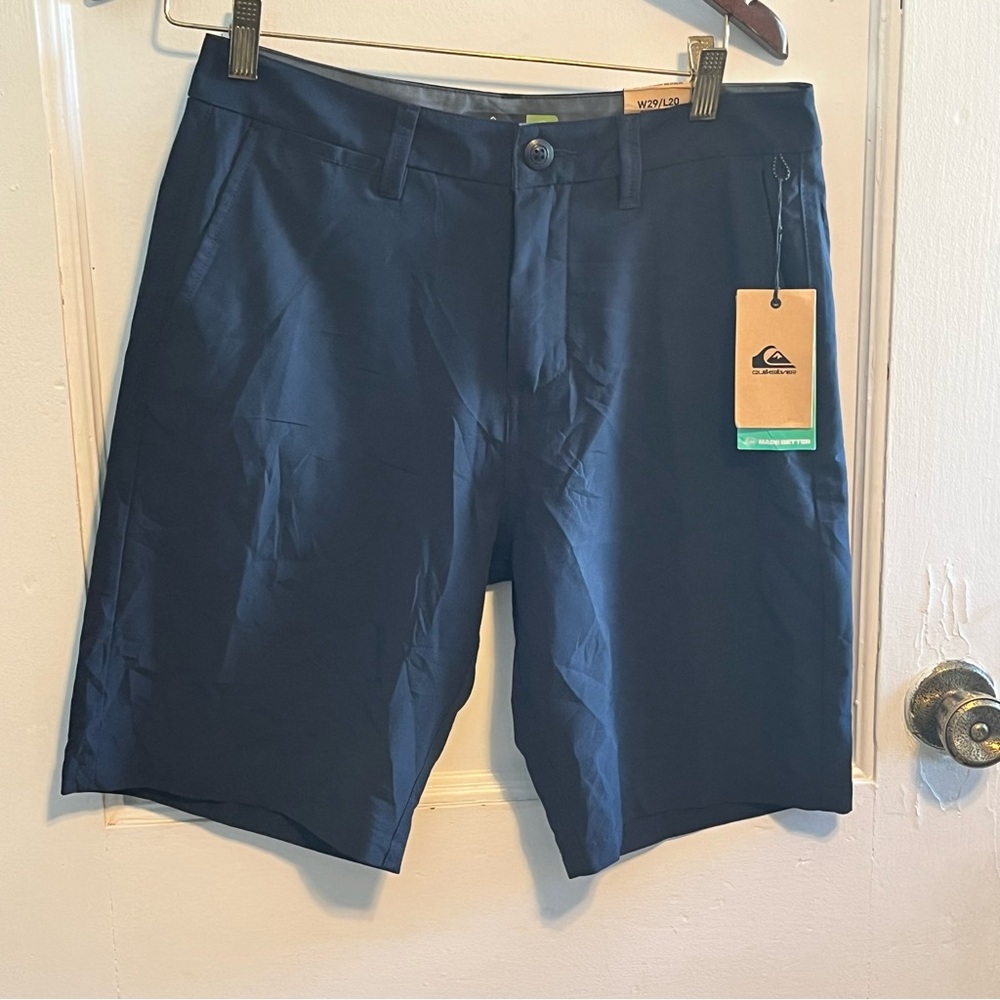 Quiksilver Men's black amphibian shorts W29/L20 NWT